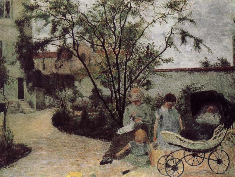 Paul Gauguin Picasso Street Garden Spain oil painting art